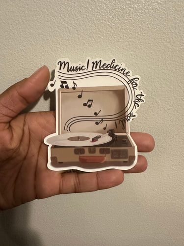 Music Box Sticker