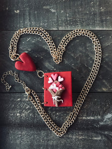 Love Notebook Necklace