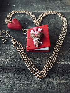 Love Notebook Necklace