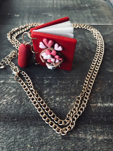 Love Notebook Necklace